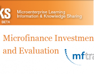 Microfinance Investment Transparency and Evaluation