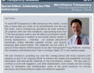 MFTransparency Newsletter: Anniversary Special Edition