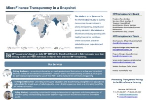 MFTransparency in a Snapshot 1